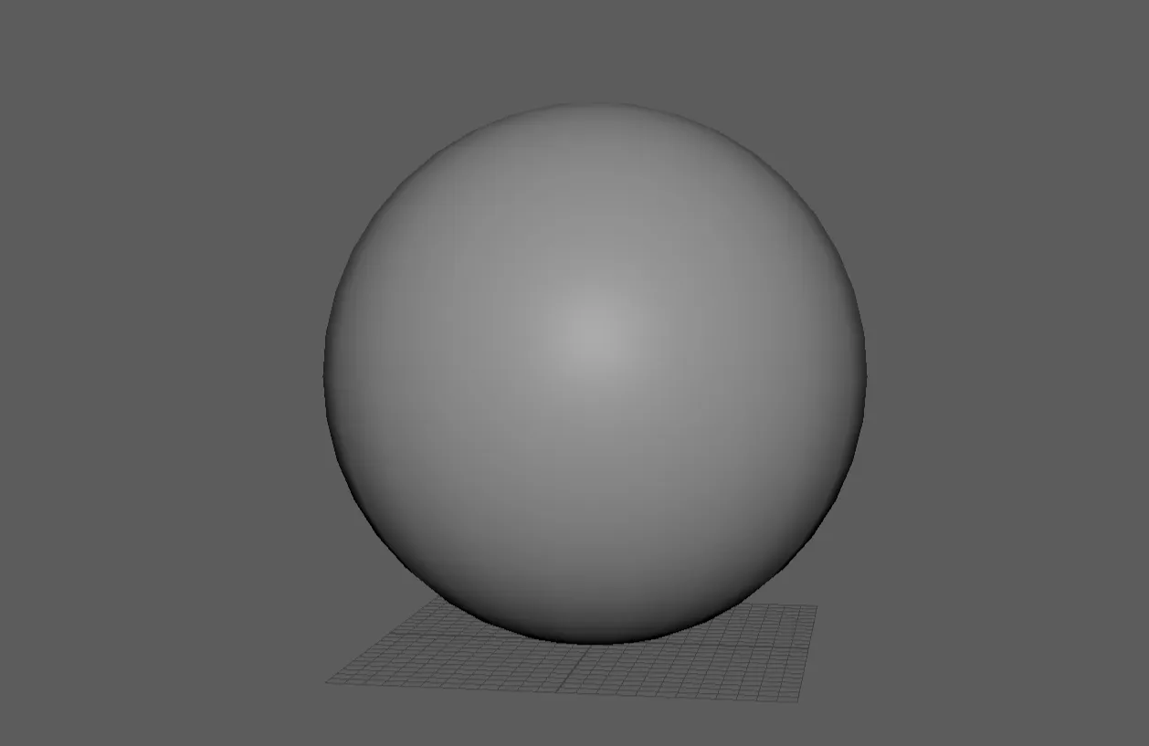Mayaの Sphere プリミティブ